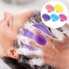 Beaupretty 5pcs Silicone Hair Scalp Massage Scrubbers for and Hair Growth Gentle Exfoliating Brush for Shower Lightweight and Scalp Care Tool view 4