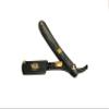 Black and Gold Straight Edge Hair Shaving Razor with Full Double Edge Blade Holder  Professional Barber Beauty Salon All Purpose Durable Shaving Razor  Cut Throat Folding Blade view 4