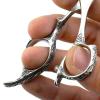 6" laser wire hair scissors japanese hair cutting shears with small teeth hairdressing scissors thinning shear barber haircut (Color : 6010-Cutting) view 3
