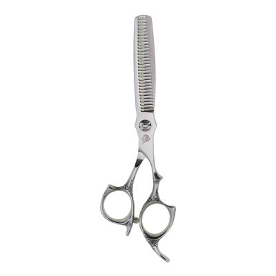 6" laser wire hair scissors japanese hair cutting shears with small teeth hairdressing scissors thinning shear barber haircut (Color : 6010-Thinning)