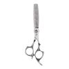 6" laser wire hair scissors japanese hair cutting shears with small teeth hairdressing scissors thinning shear barber haircut (Color : 6010-Thinning) view 1