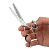 5.5/6" 440C Swivel Hair Scissors Hairdressing Scissors Barber Razor Thinning Rotating Thumb Shears Swivel Handle Scissor Rotary (Size : 5.5 INCH THIN) view 4