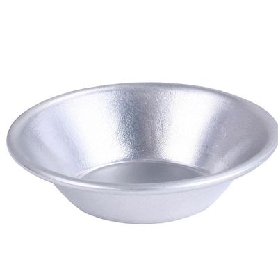 Froiny 1pc Aluminum Cupcake Pan Cake Mold Round Tin Baking Bowl for Dessert Pudding Muffin 2 * 4 * 7cm