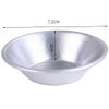Froiny 1pc Aluminum Cupcake Pan Cake Mold Round Tin Baking Bowl for Dessert Pudding Muffin 2 * 4 * 7cm view 3