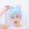 Uonlytech Hair Cap for Drying Absorbent Fast Drying Thicken Velvet Cat Ear Towel Soft view 3