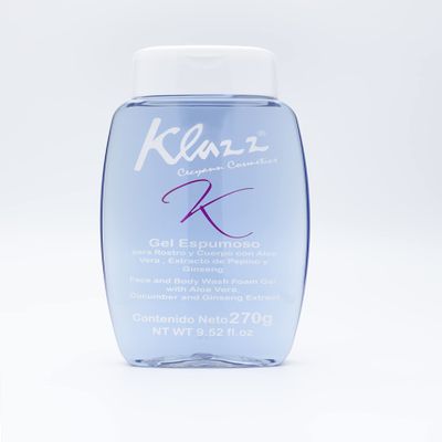 Klazz Cecyann Cosmetics Face and Body Cleansing Gel with Aloe Vera, Cucumber and Ginseng Extract