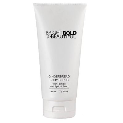 Bright Bold & Beautiful Body Scrub, Gingerbread, 6 ounces