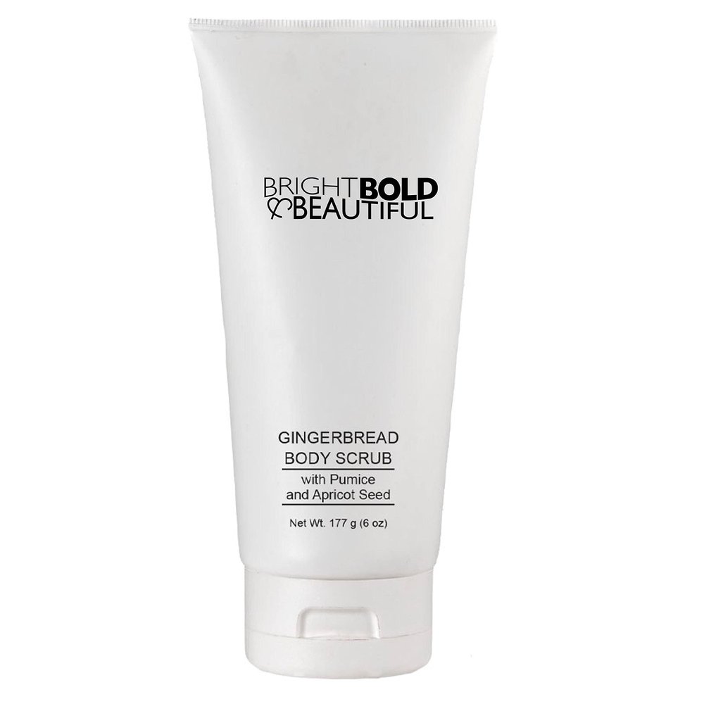 Bright Bold & Beautiful Body Scrub, Gingerbread, 6 ounces