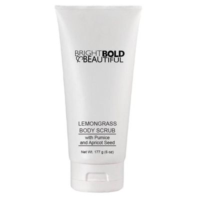 Bright Bold & Beautiful Body Scrub, Lemongrass, 6 ounces