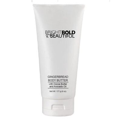 Bright Bold & Beautiful Body Butter, Gingerbread, 6 ounces