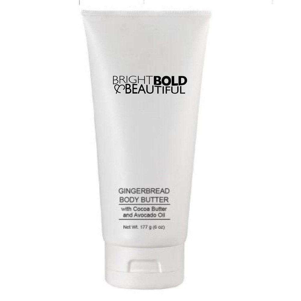 Bright Bold & Beautiful Body Butter, Gingerbread, 6 ounces