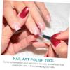 2pcs Nail Art Polish Tool Pedicure Removedor De Cuticula Manicure Tools Nail Cuticle Pushers Nail Tools Pumice Stone Nail Stick Cuticle Sticks Cuticle Spoon Cuticle File Pusher view 4