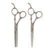 5.5" Cheap Barber Haircutting Kit Rose Gold Professional Hairdressing Scissors Cutting Scissor Hair Styling Scissors Thinning Shears view 2