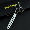 5.75 inch Big Tooth Thinning Scissors Professional Hair Thinning Shears 6 Teeth Fish bone teeth Barbers Hairdressing Clippers Barber Accessories view 3