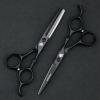 5.5" Shaving Razor Professional Hairdressing Scissors Cutting Scissor Thinning Shears Hair Styling Scissors Barber Haircut Scissors view 4