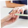 Healifty 3pcs Nano Glass Nail File Professional Manicure Tools Nail Shine Buffer for Polished for Salons Home Use Safe Convenient view 3