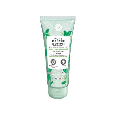 Yves Rocher Purifying Scrub for Combination to Oily Skin ? Pure Menthe ? 2.5 Oz ? 1 Ct
