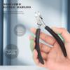 FVION Toenail Clippers, Professional Thick & Ingrown Toe Nail Clippers for Men & Seniors, Velvet-Soft Handle Toenail Cutter/Colorful Nail Clippers, High Grade Stainless Steel view 3