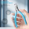 FVION Toenail Clippers, Professional Thick & Ingrown Toe Nail Clippers for Men & Seniors, Velvet-Soft Handle Toenail Cutter/Colorful Nail Clippers, High Grade Stainless Steel view 3