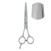 5.75" serrated 440C left hand laser wire hair scissors japan hair cutting shears lefty small teeth hairdressing cutting barber scissor view 3