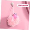 2pcs Unicorn Shower Loofah Exfoliating Mesh Shower Ball Pouf Bath Sponge Body Cleaner Deep Cleaning Loofah Bath Sponge view 2