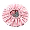 ELIHAIR Silky Night Sleeping Cap Satin Bonnet for Curly Hair Adjustable Hair Bonnet Reversible Double Layer X-Large Retro Pink view 4