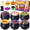 JOYIN Halloween Witch Cauldron Themed Bath Bomb with Mochi Squishy Toy, 6 Packs Bubble Kids Bath Bombs with Surprise Toy Inside, Trick or Treating, Halloween Party Favors Supplies, Goodie Bag Stuffers view 1