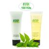 ECO amenities 2-Piece Hotel Toiletries Bag; Total 200 PCS (100 Kits) Small Shampoo and Conditioner 2 in 1 Travel Size Body Lotion Set; Guest Bathroom Toiletries Set in Bulk view 2