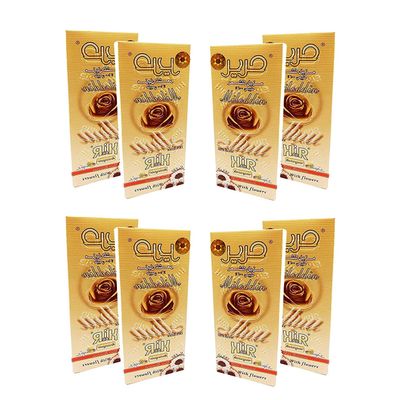 Harir Sweet Packets Hair Removal Wax Waxing Sugar Sugaring Paste Natural All Body Parts All Hair Types Bikini Brazilian Underarms Face Easy to Prepare (8 Packs x 90 gm) Total 25.40 oz / 720 gm