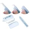 10 Blades+Professional Straight Edge Razor Beard Removal Single Edge Blades Barber Shaver Face Underarm Body Eyebrow Hair Removal Throat Shavette view 3