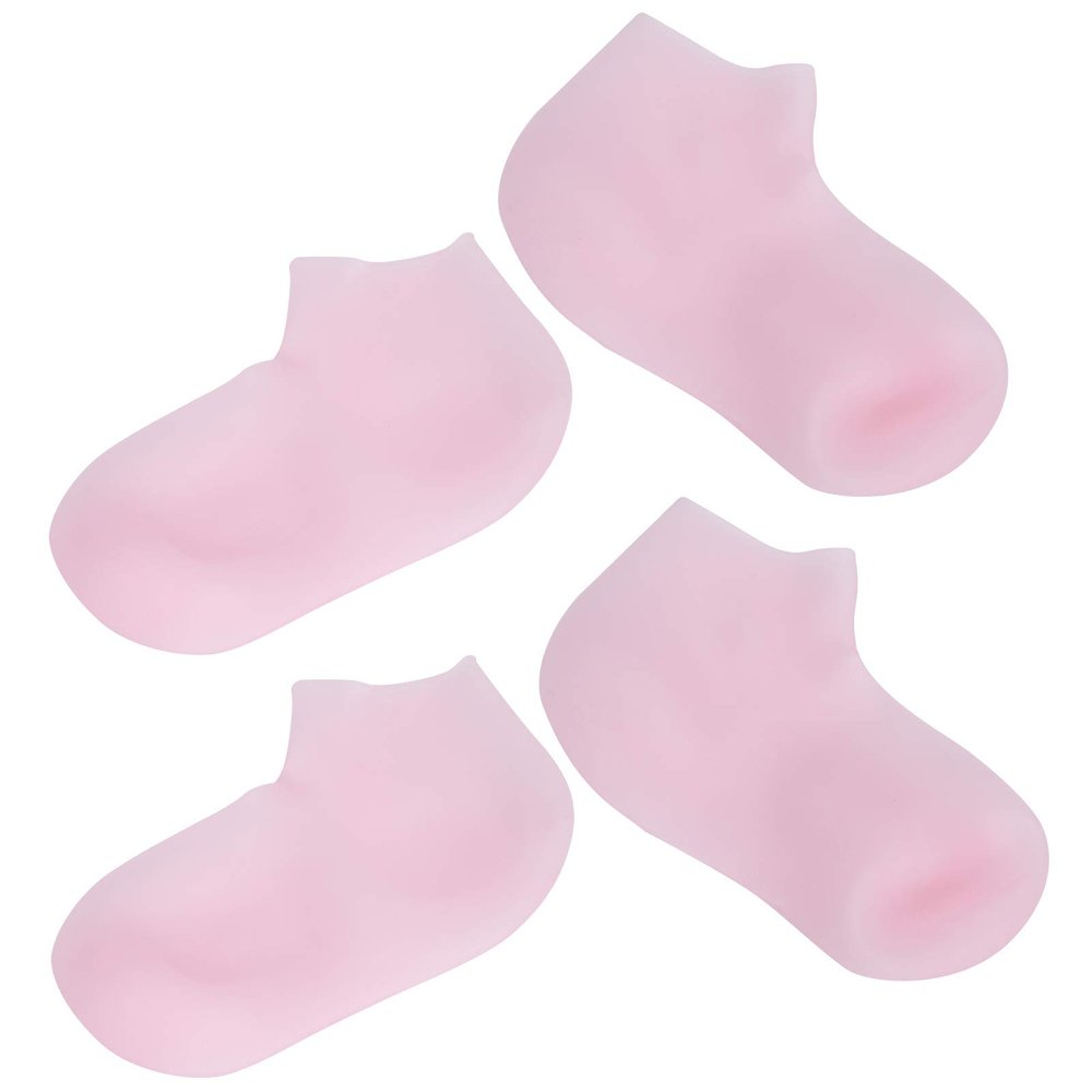 2 Pairs Foot Care Socks SEBS Moisturizing Exfoliating AntiCracking Socks for Men Women(S(33-35))