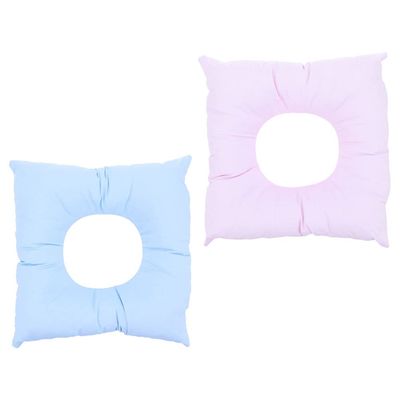 Massage Face Cradle 2pcs Massage Face Cradle Cushion Face Down Cotton Cushion for Massage Table Spa Salon Beauty Shop Massage Face