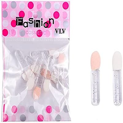Crystal Eyeshadow Brush Pack,Eye shadow Brushes Makeup Stick Brush (Crystal)