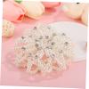 Uonlytech Elegant Pearl Hair Snood Net Bun Hair Nets for Parties Performances Sports view 4