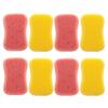Uonlytech 8pcs Double-sided Exfoliating Bath Sponges Scrubber for Cleaning Skin Care Sponges view 1