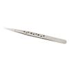 1pcs Stainless Steel Tip Straight Tweezers For Profissional Grafting Eyelash extension False Eyelash Nail Art Electionics view 1