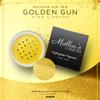 Mullur'e Cosmetics Loose Highlighter Powder, Shimmering Glitter, Easy to Blend, Silky Finish (GOLDEN GUN) view 2