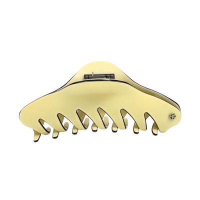 EVITA PERONI Hair Clips, Strong Hold Hair Claw Clip Jaw Clip for Thick Thin Durable Hair Clip for Women Girls Gifts, Bright Yellow
