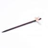 Hairpin Sticks 2Pcs Set,Wooden Hair Stick for Long Hair Retro Hair Chopsticks for Women Glazed Exquisite Flower Tassel Wood Hairsticks Handmade Elegant Hair Accessories for Party Dialy Life,Red Pin view 4