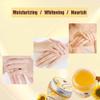 HURRISE 50G Hand Moisturizing Mask, Milk Honey Exfoliating Moisturizing Lightening Hand Care Mask For Dry Cracked Hands Repair Of Rough Kkin For Women And Men view 2