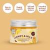 HURRISE 50G Hand Moisturizing Mask, Milk Honey Exfoliating Moisturizing Lightening Hand Care Mask For Dry Cracked Hands Repair Of Rough Kkin For Women And Men view 3
