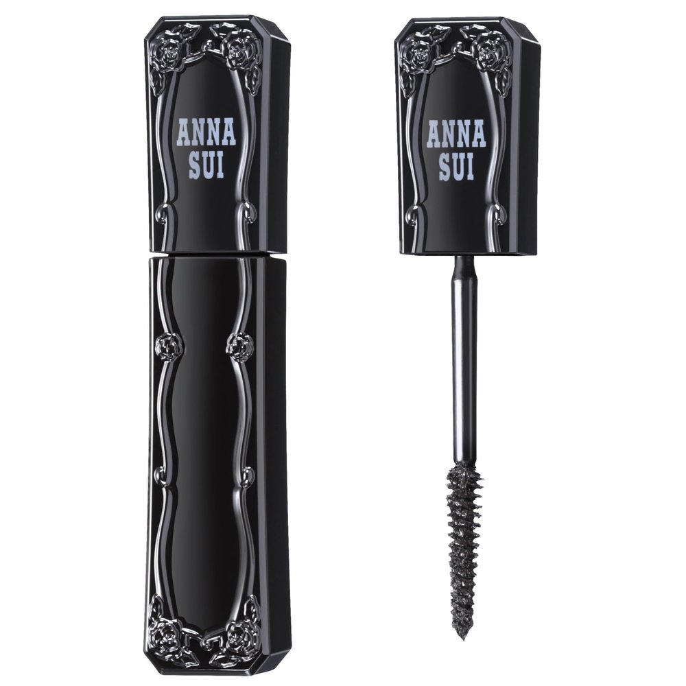 ANNA SUI Volume Mascara, Full and Voluminous, Tickest Lashes, Strong Impact Eyes, Black, 0.31 oz.
