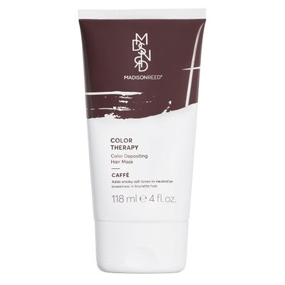Madison Reed Color Therapy, Caffe, Color Depositing Hair Mask & Deep Conditioning Treatment, Intensely Hydrating, Refreshes Color & Tone, Keratin & Argan Oil, 4 Fl Oz (118 mL)