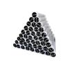 50 Pcs Disposable Mascara Brushes Diamond Eyelash Spoolies Makeup Brush Mascara Wand in Sanitary Tube Lash Supplies (Mix)  view 3