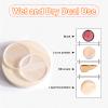 2PCS Silicone Air Cushion Powder Puff Transparent Cosmetic Blender, Easy to Clean and Apply Makeup Wet and Dry Use with Environmentally Material High Elastic Cosmetic Tool for Women Girls view 4