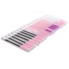 50 Pcs Pink Lash Disposable Mascara Brushes Diamond Eyelash Spoolies Makeup Brush Mascara Wand in Sanitary Tube Lash Supplies  view 4