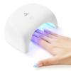 Beetles Gel Polish UV LED Nail Lamp, Fast Drying Nail Dryer Compact Manicure Light with Timer Setting Sensor Elegant Shell UV Light for Gel Nails DIY Home Gift for Her view 1