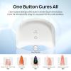 Beetles Gel Polish UV LED Nail Lamp, Fast Drying Nail Dryer Compact Manicure Light with Timer Setting Sensor Elegant Shell UV Light for Gel Nails DIY Home Gift for Her view 4