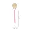 1pc Bath Brush Practical Bath Ball Body Cleaner Long-Handled Bath Ball Shower Ball Back Cleaner Scrubber Ball Massage Back Brush Bathroom Accessory Portable Bath Ball Bath Supply view 2