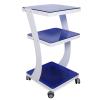 3 Layer Salon SPA Trolley Stand Cart Beauty Machine Bracket, Beauty Tattoo Rolling Cart Tray with 4 Wheels Cart Stand for Barber Shop, Spa Center, Home view 1